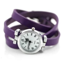 New fashion hot-selling women’s long leather female watch ROMA vintage watch women dress watches