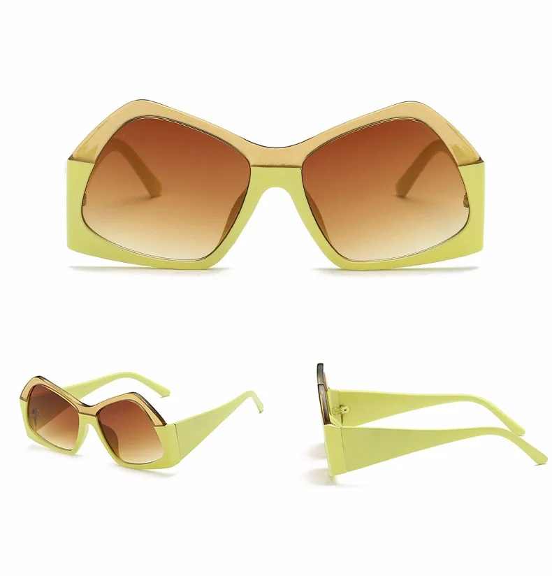 polarized oversized cat eye sunglasses