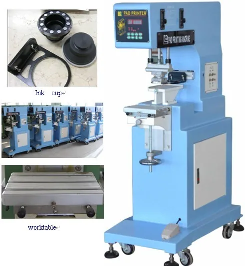 
1 Color Plastic Phone Perfume Bottle Pen Pad Printing Machine For Sale 