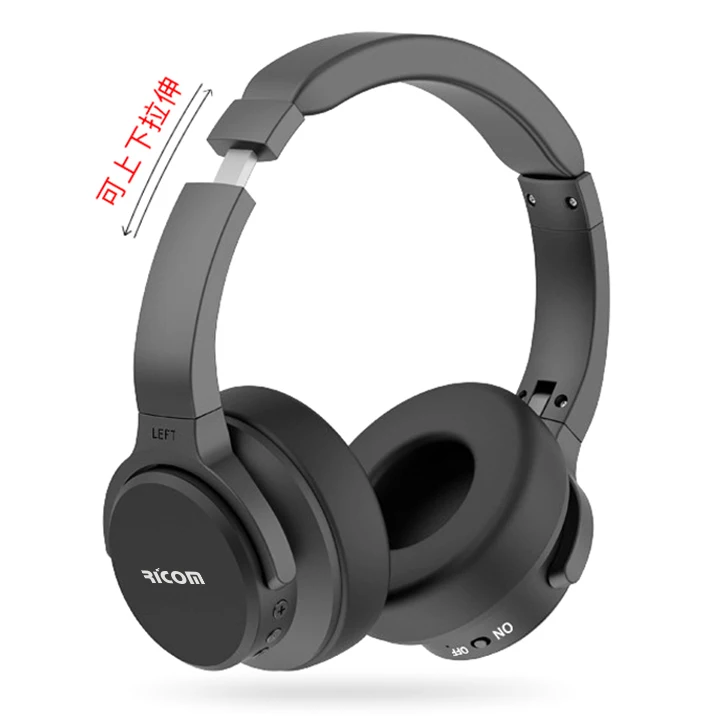 ANC Active Noise Cancelling Headphones Bluetooth Headphone with Microphone Deep Bass Wireless Headset Over Ear 30H Playtime