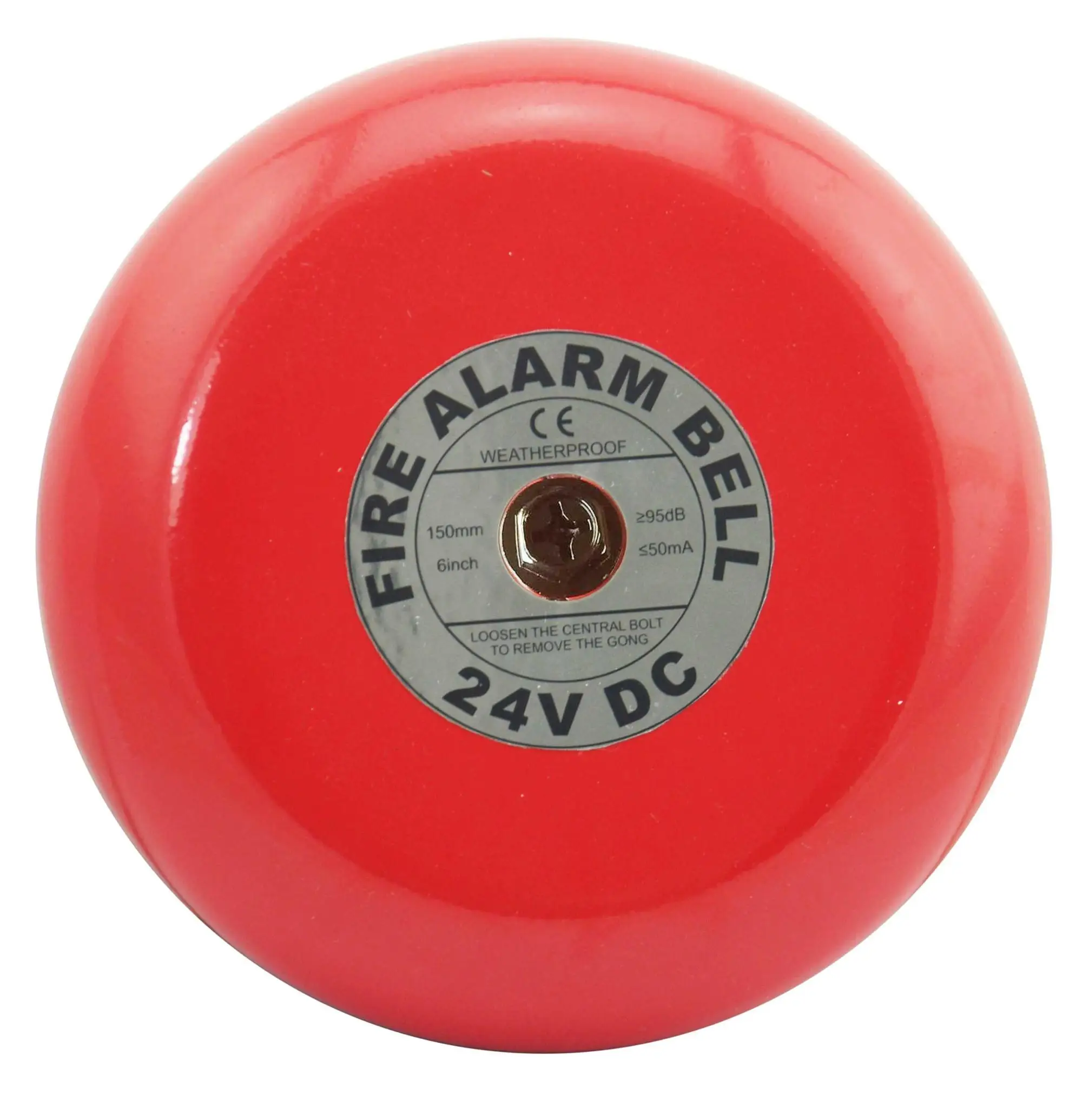 6inch Conventional firefighting fire alarm bell for factory warehouse