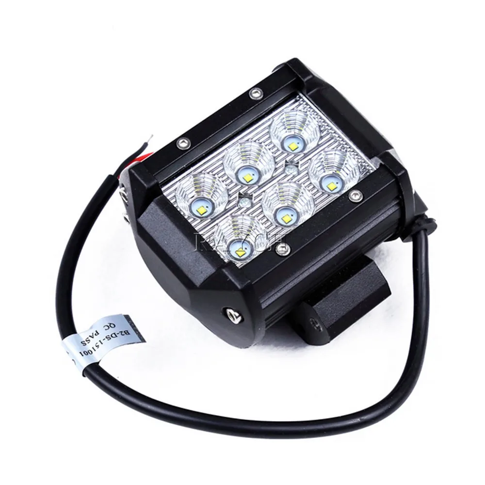 Led Driving Light 12v 24v 18w Off-road 4x4 Led Auto Light For Marine ...