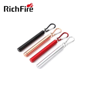 Image of Flexible Adjustable Metal Color Stainless Steel Straws Extendable Drinking Straws Telescopic Stainless Steel Straw