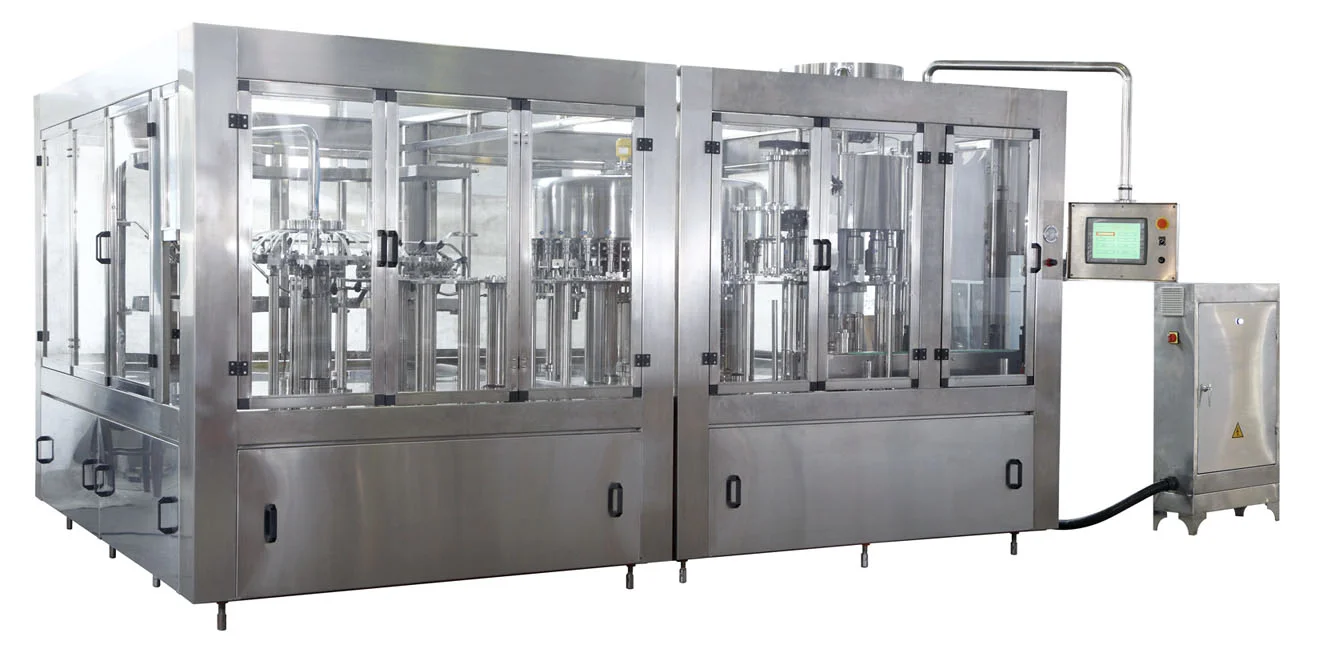 Water filling. Co2 filling System Beverage.