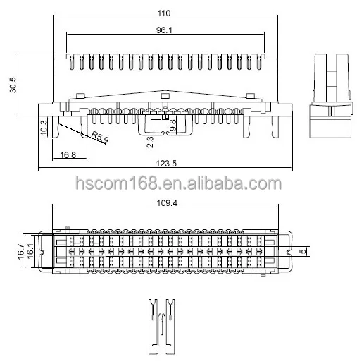 Copper 10 Pairs Disconnection Lsa Profile Krone Module/10 ... rack mount 110 block wiring diagram 