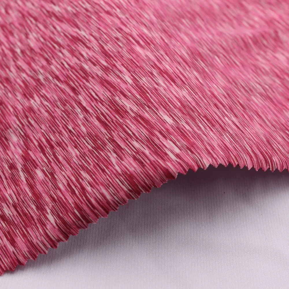 
uv resistant 50+ knit cationic Polyester spandex single jersey fabric for garment 