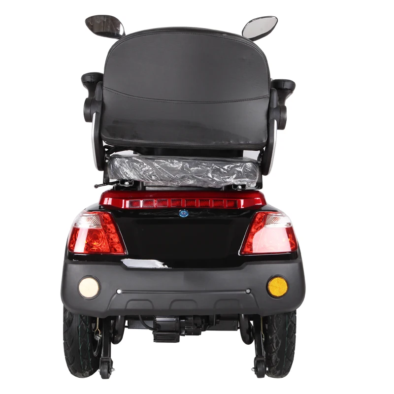 
middle size four wheel electric handicapped scooter for the elder 