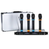 

V-200 handheld type 4 channels wireless microphone system