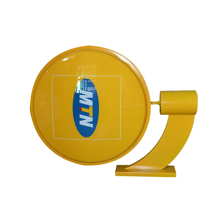 Outdoor Rotating Led Light Sign Rotating Advertising Light Box Outdoor