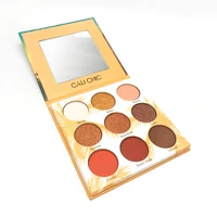 

Hot Sale Paper Cardboard High Quality Makeup Eyeshadow Shiner Pigmented Eye Shadow Palette