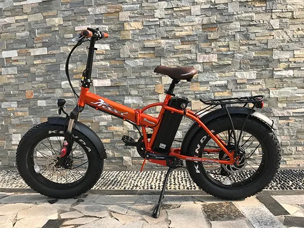 Foldable Electro Bike Motor Electric Bicycle With 4.0 Tire - Buy