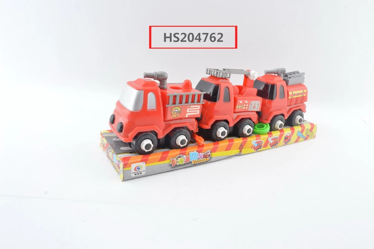 HS204762, Huwsin Toys, Educational toy, DIY toy for kids, Multifunctional truck set