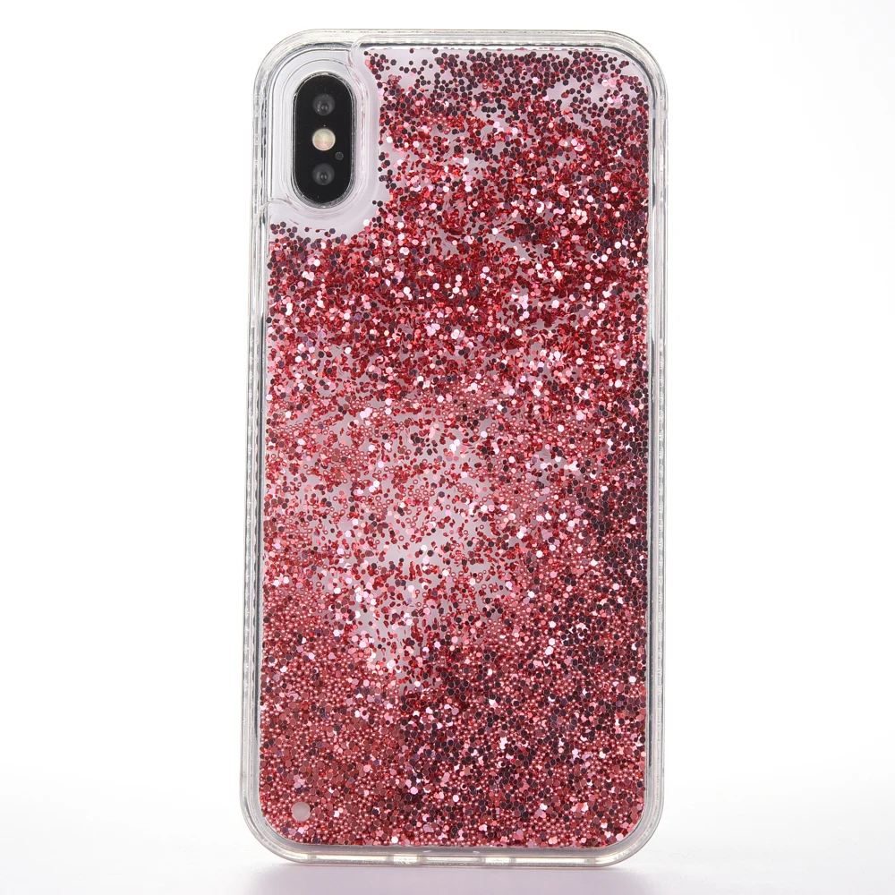 

New Available Silicone Diamond Side Bead Water Liquid Case Cover For iPhone 11 Pro