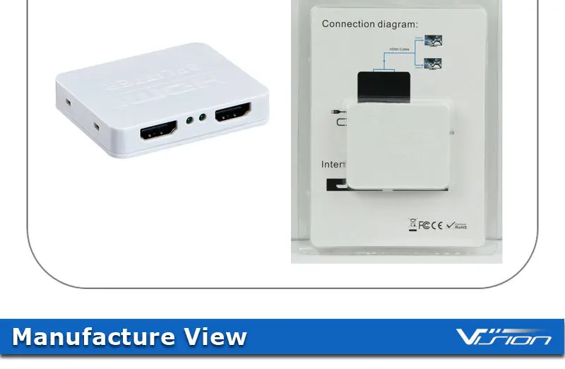 Mini 1x2 HDMI splitter (8)