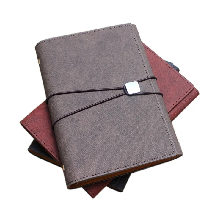
Cheap School A3 A4 A5 leather paper custom notebooks 