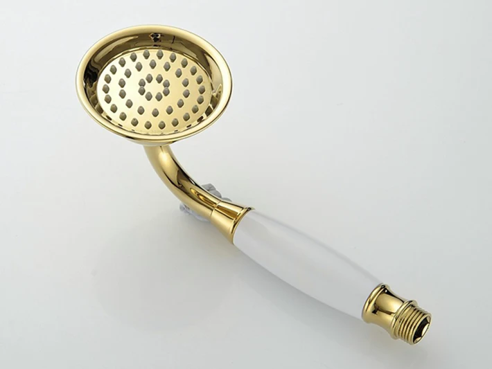 Fapully Wall Mount Diverter gold bath phone holder Tub & Shower Faucet for the bathroom