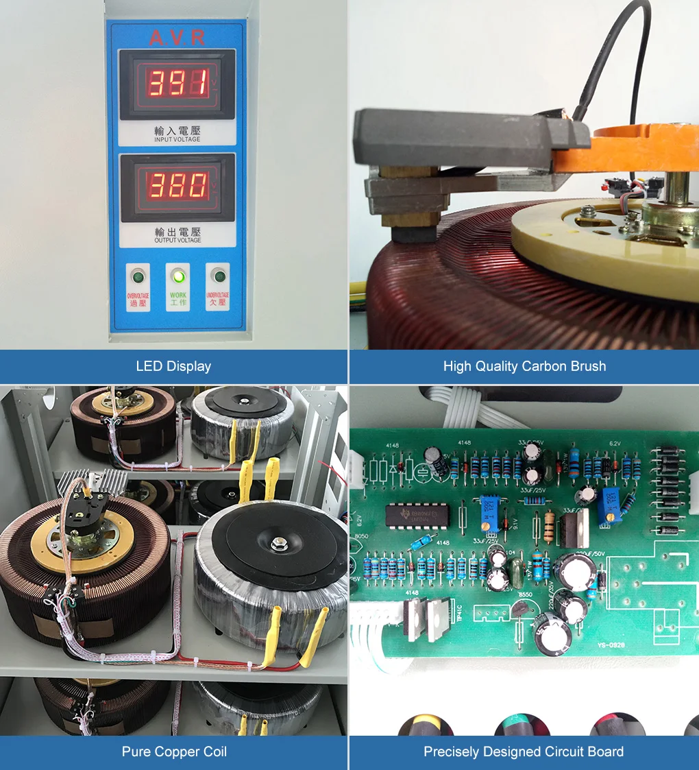 CE Approved China 20KW Automatic Voltage Regulator AVR 20KVA