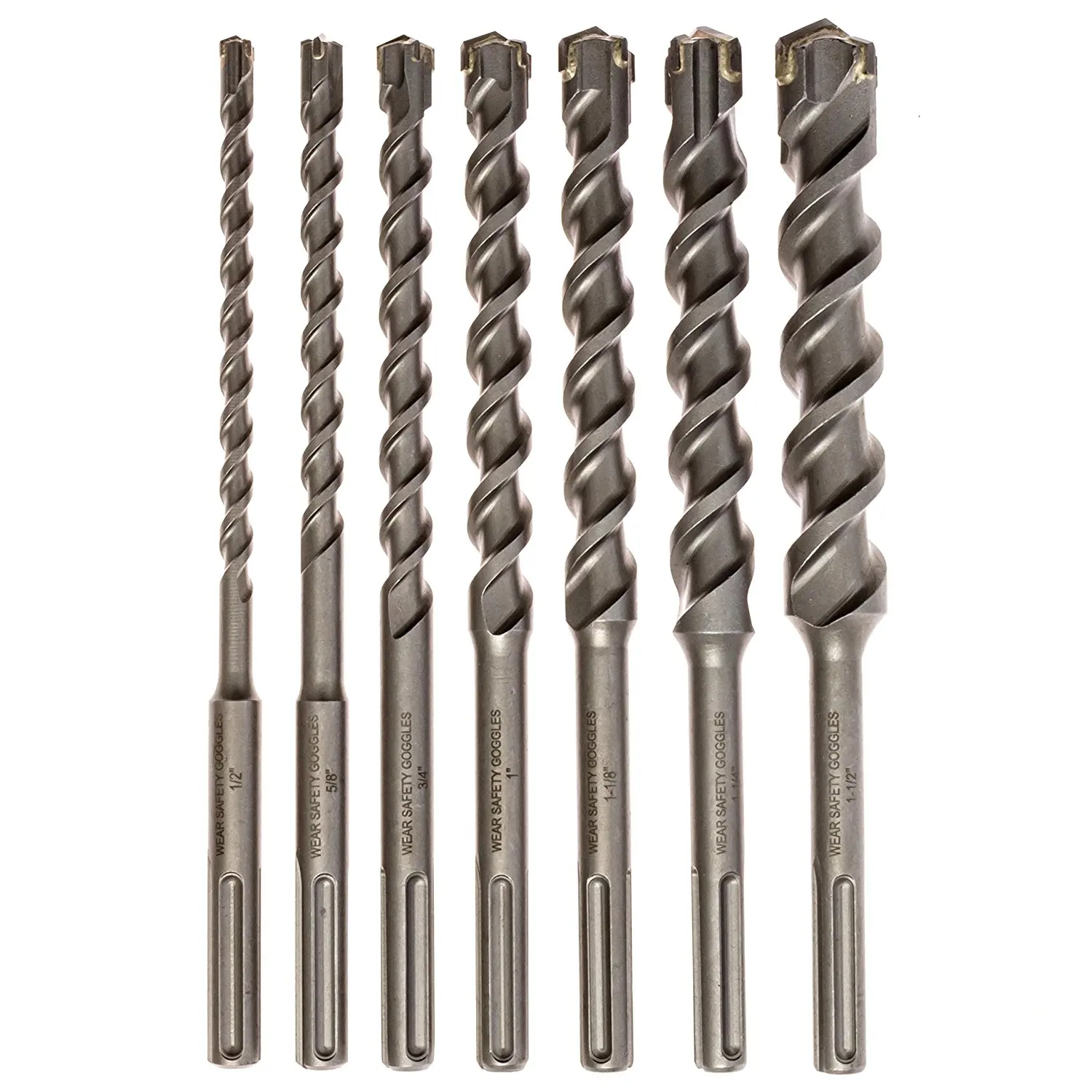 uxcell 6mm Tip 150mm Long SDS Shank Masonry Impact Drill Bit 2 Pcs ...