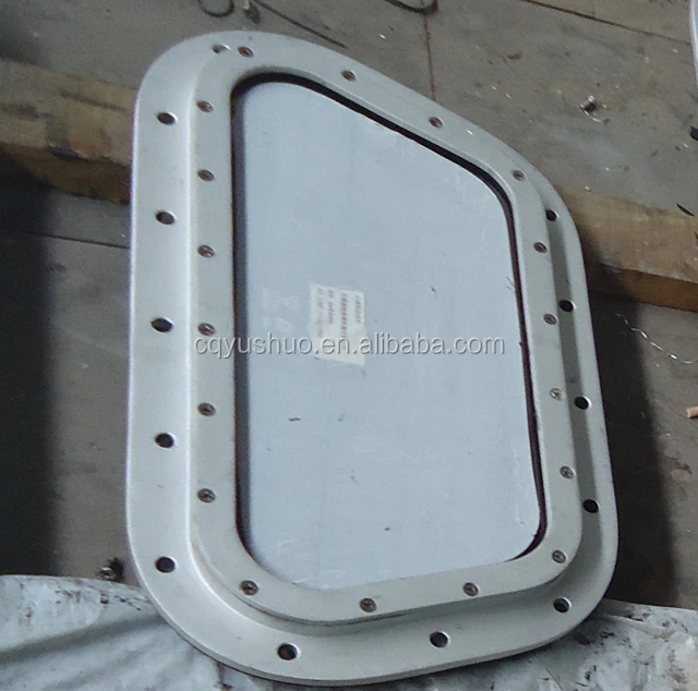 Marine Outfitting Equipment Aluminum Bolted Fixed Type Rectangular