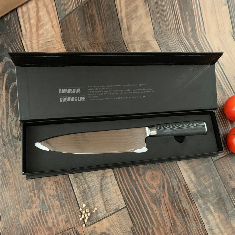 

China Manufacturer Existing Professional 8 Inch chef Knife Damascus