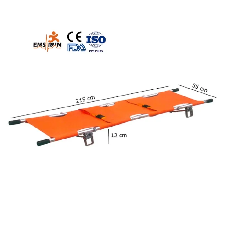 folding aluminium camp stretcher