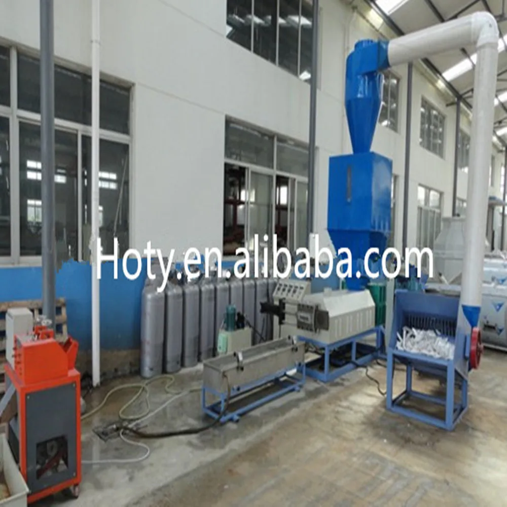 High quality plastic recycling granules making machine for PP PE LDPE HDPE ABS PS