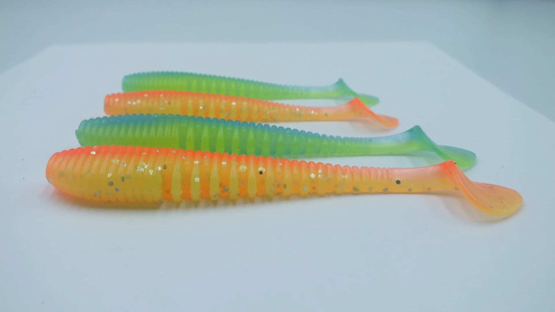 Wz Plastic Fishing Lure Soft Fish Bats Artificial Fish Lure Worm With Tail Soft Pvc Lure Buy