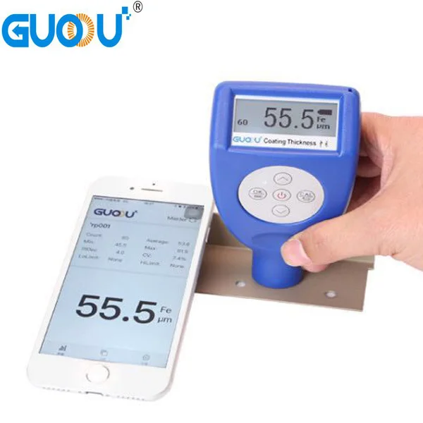
coating paint thickness gauge auto tester F&NF range 0-1500um coating thickness tester width measuring 