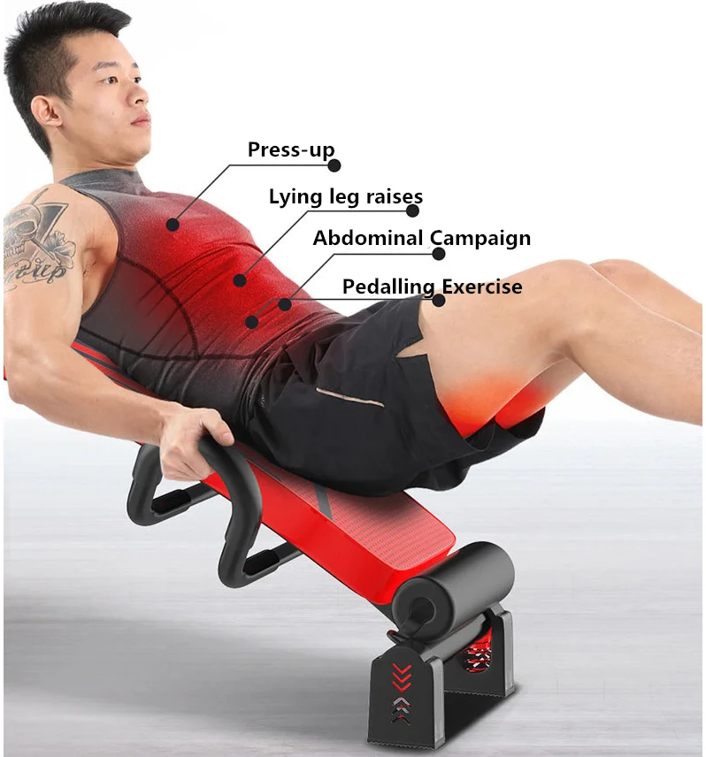 Muscle Exercise Ab Incline Board Abdominal Bench Adjustable Bench Board ...