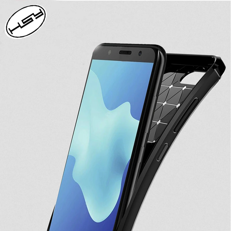 

Premium Real Custom Phone Case For Huawei Y5 Prime 2018 Carbon fiber Silicone Back Cover Phone Case For Huawei Y5 Prime 2018, Black;red;gray;navy;green
