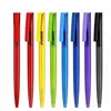 Simple office cheap Promotional Spring Plastic Ballpoint Pen