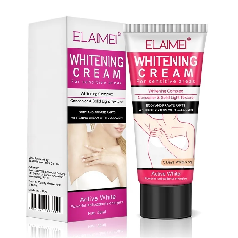 Hot Selling ELAIMEI Armpit elbow private parts bright whitening cream
