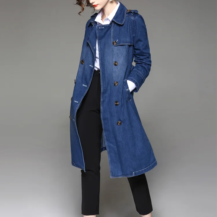 Latest Design Women Winter Plus Size Denim Jacket Fashion Wholesales ...