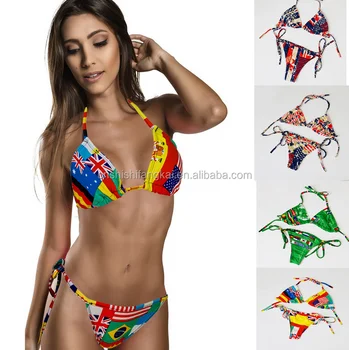 flag bathing suit