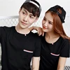 100% polyester new pattern fashion sports 2018 oem couple short shirts for golf