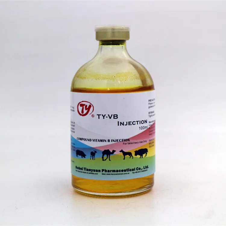 Vitamin B Injection Gmp Sterility Process Veterinary Healthy Nutritional Medicine Competitive