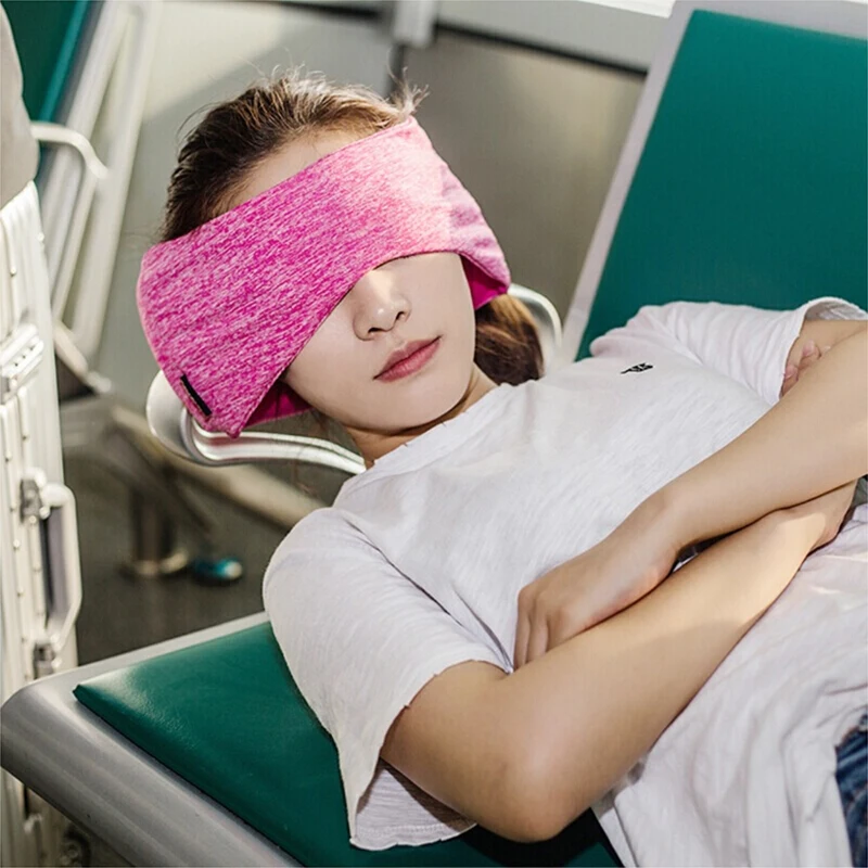 Customized high quality Travelling eye Mask Neck Pillow/ Travel Pillow and Eye Mask