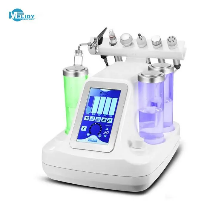 

Pro Machine Dermabrasion Diamond Crystal Microdermabrasion Peeling Hydro High Frequency Facial