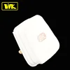 WK- UK 3 Pin 13A Fused Mains Plugs - White