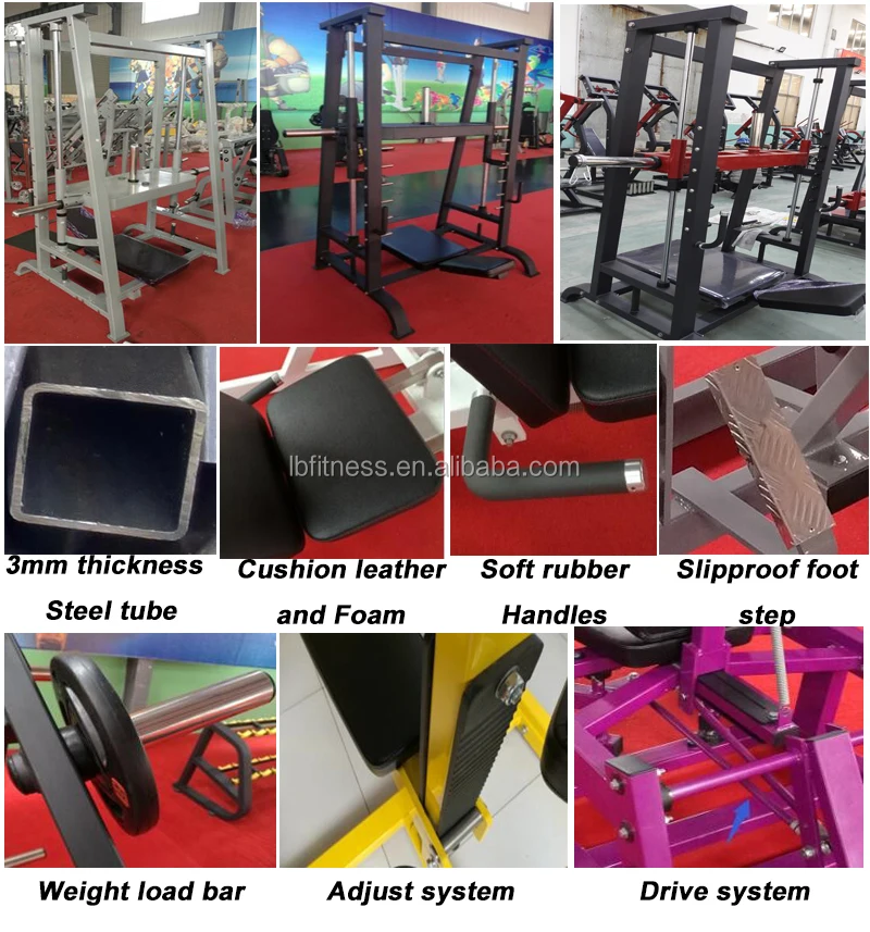 Gym Club Use Leg Fitness Equipment Hammer Strength Power Rack Plate