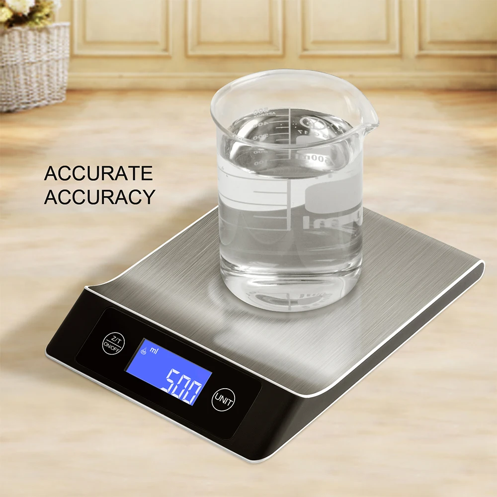 
CX17 New Kitchen Electric Coffee Digital Luggage Food Scale LCD Digital Electric Postal Weight Scale 5kg 