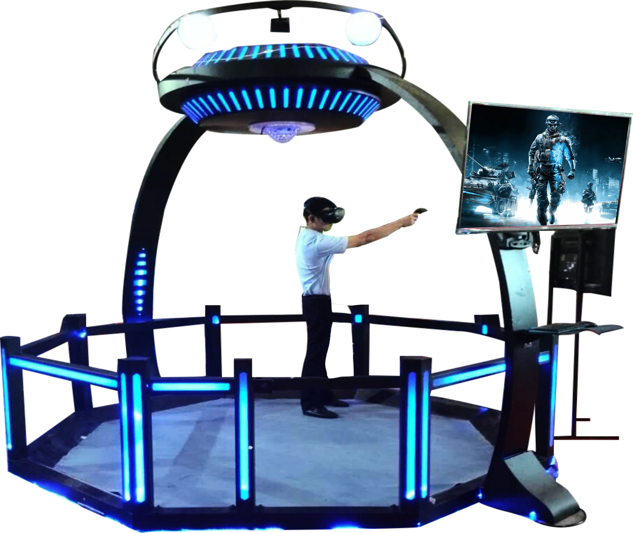 Hottest 9d Virtual Reality Simulation Rides Interactive Game Machine