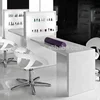 Amsterdam Cheap nail station furniture portable white nail table manicure table for sale