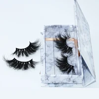 

Hot Selling Dramatic 25mm Mink Eyelash With Private Label 5d Mink Eyelashes