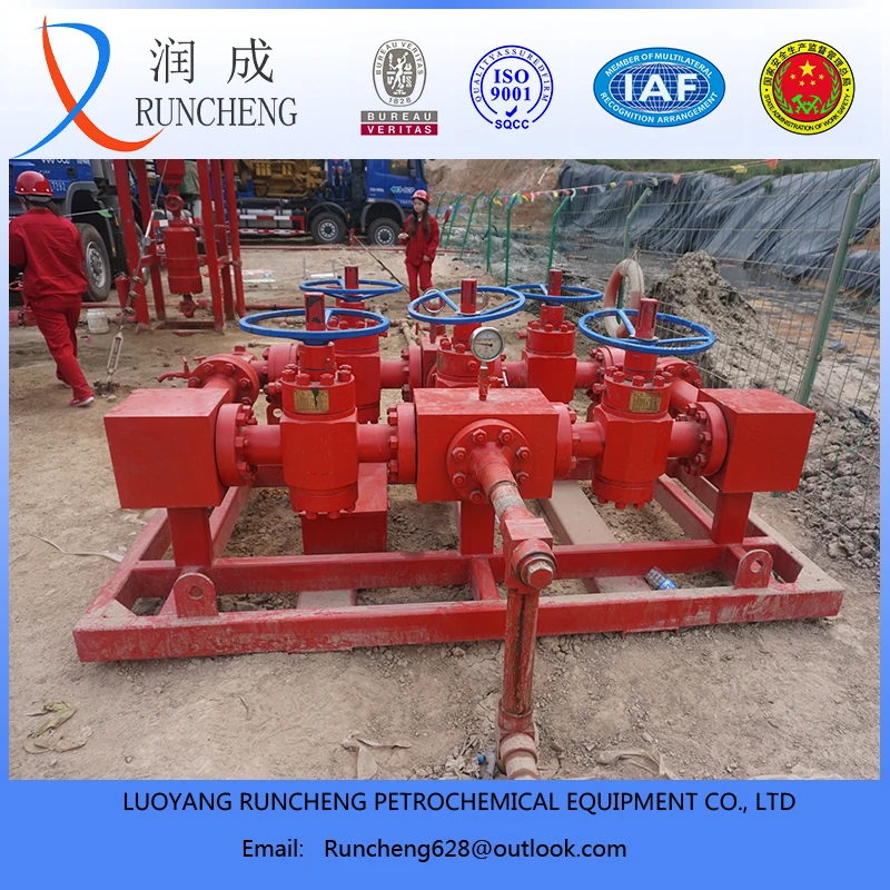 Skid Mounted Wellhead Choke Manifold With High Technical - Buy Wellhead ...