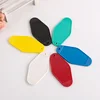 Custom adapted classic hotel key tags plastic keychain with printing logo