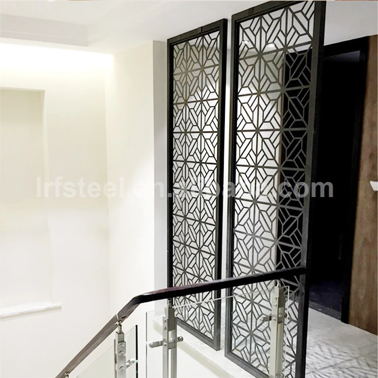 Dubai privacy room dividing perforated metal screen partition wall