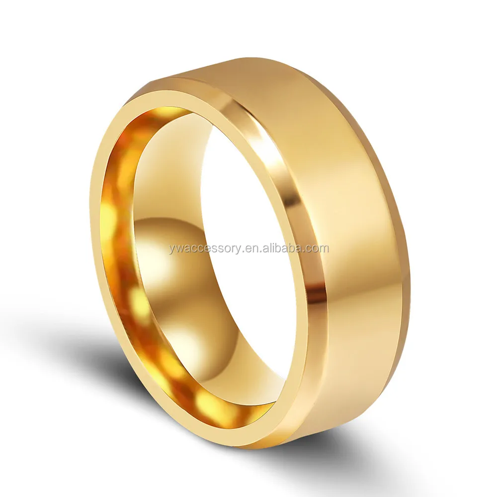 

Fashion 8MM Stainless Steel Ring Band