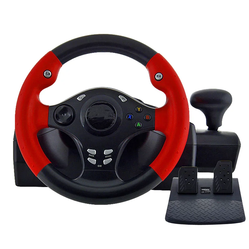 Customizable 180degree Steering Angle Game Wheel 3in1 Car Racing Game