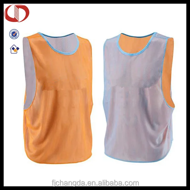 Custom high quality football soccer vest bibs/shirt for training
